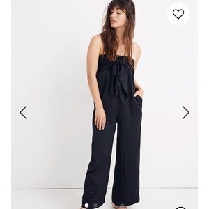 NWT Madewell Tie Front Jumpsuit
